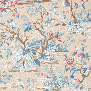 Elwood Document Linen AF24564 by Anna French Designer Fabric