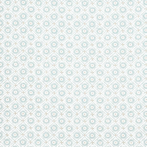 Mini Sun Robin's Egg AF24567 by Anna French Designer Fabric