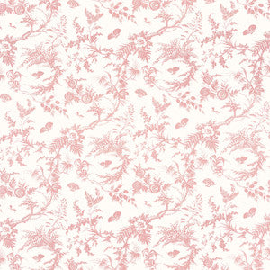 Newlands Toile Blush AF57835 by Anna French Designer Fabric