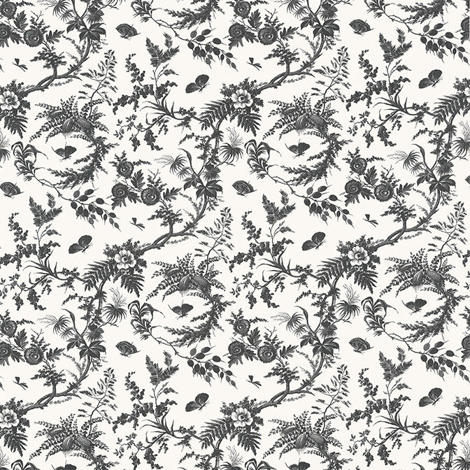 Newlands Toile Black AF57838 by Anna French Fabric Anna French Fabric Newlands Toile Black AF57838Fabric Bristol Fabric Book 100% Cotton UNITED KINGDOM </p><p>Repeat: V: 35.5 54 - Fabric Carolina -