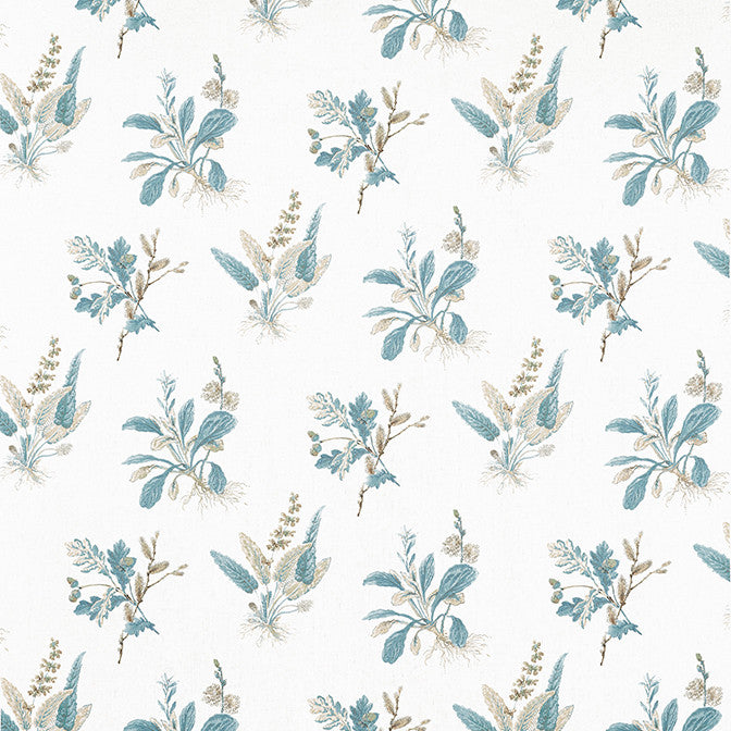 Woodland Beige and Soft Blue AF57850 by Anna French Fabric Anna French Fabric Woodland Beige and Soft Blue AF57850Fabric Bristol Fabric Book 100% Linen UNITED STATES </p><p>Repeat: V: 21.5 52.5 - Fabric Carolina -