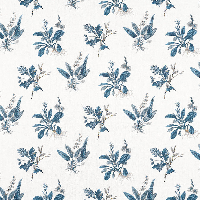 Woodland Blue AF57854 by Anna French Fabric Anna French Fabric Woodland Blue AF57854Fabric Bristol Fabric Book 100% Linen UNITED STATES </p><p>Repeat: V: 21.5 52.5 - Fabric Carolina -