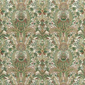 Narbeth Natural and Green AF57860 by Anna French Designer Fabric