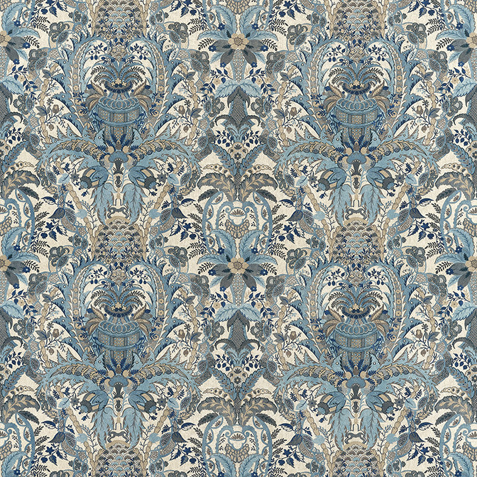 Narbeth Slate and Grey AF57862 by Anna French Fabric Anna French Fabric Narbeth Slate and Grey AF57862Fabric Bristol Fabric Book 51% Cotton, 49% Linen UNITED KINGDOM </p><p>Repeat: V: 26.25 54 - Fabric Carolina -