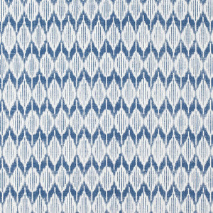 Balin Ikat Navy AF73023 by Anna French Designer Fabric