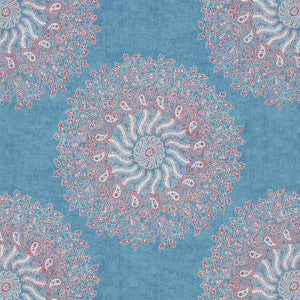 La Provence Sky Blue AF78727 by Anna French Designer Fabric