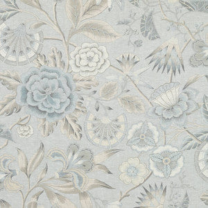 Cleo Spa Blue AF9619 by Anna French Designer Fabric