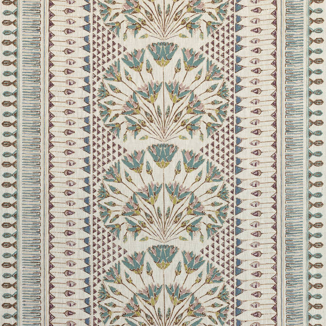 Cairo Eggplant AF9626 by Anna French Fabric Anna French Fabric Cairo Eggplant AF9626Fabric Savoy Fabric Book 100% Linen INDIA </p><p>Repeat: V: 8.5 53.5 - Fabric Carolina -