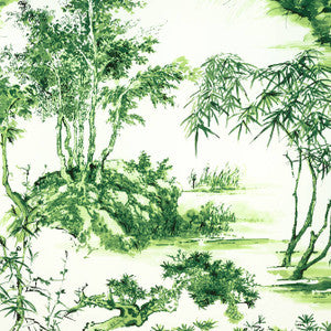 Kyoto Emerald Green AF9828 by Anna French Designer Fabric