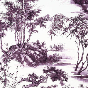 Kyoto Eggplant AF9830 by Anna French Designer Fabric