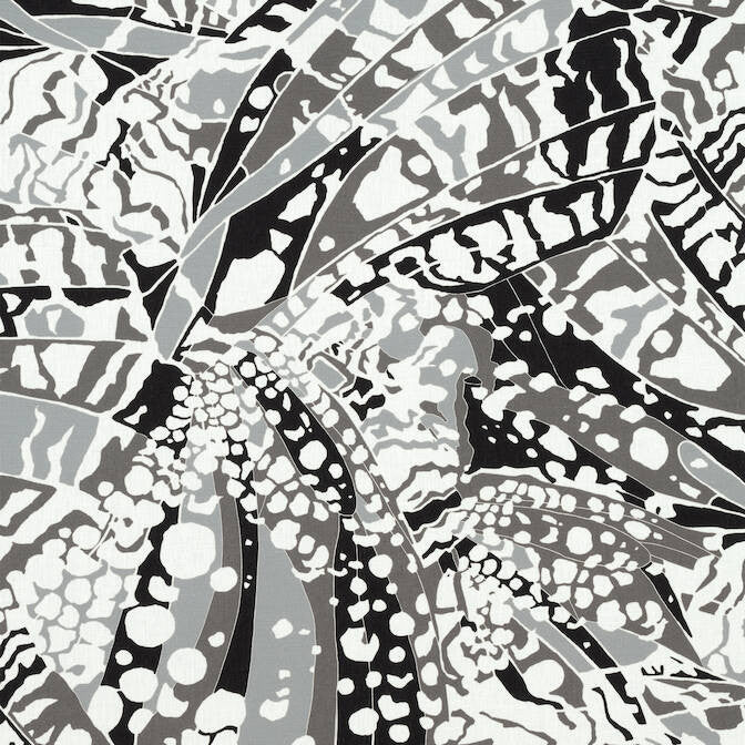 Puccini Black AF9857 by Anna French Fabric Anna French Fabric Puccini Black AF9857Fabric Nara Fabric 100% Linen ITALY </p><p>Repeat: V: 37 54 - Fabric Carolina -