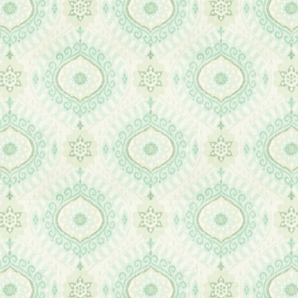 Afford 1 Vapor by Stout Designer Fabric Comfortable Living Seamist/Aqua 100% Cotton SPAIN WYZENBEEK 100 000 DOUBLE RUB WEAR TEST (HEAVY DUTY) Horizontal: 13.5 and Vertical: 13.5 54 in - Swanky Fabrics -