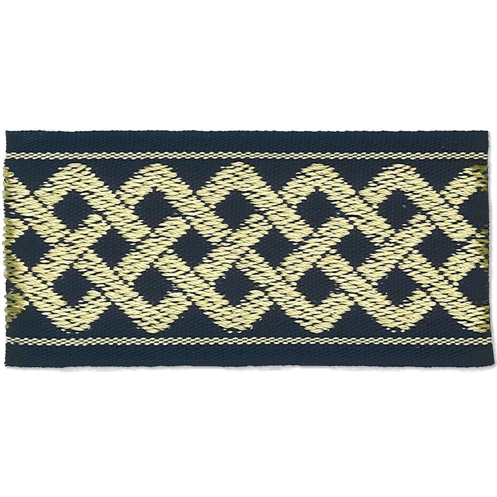 Aiden 1 Navy by Stout Designer Trim HARMONY TRIM 58%POL 42%SVI CHINA MARTINDALE WEAR TEST (LIGHT DUTY) Horizontal: 0.000 and Vertical: 0.000 2 in - Swanky Fabrics -