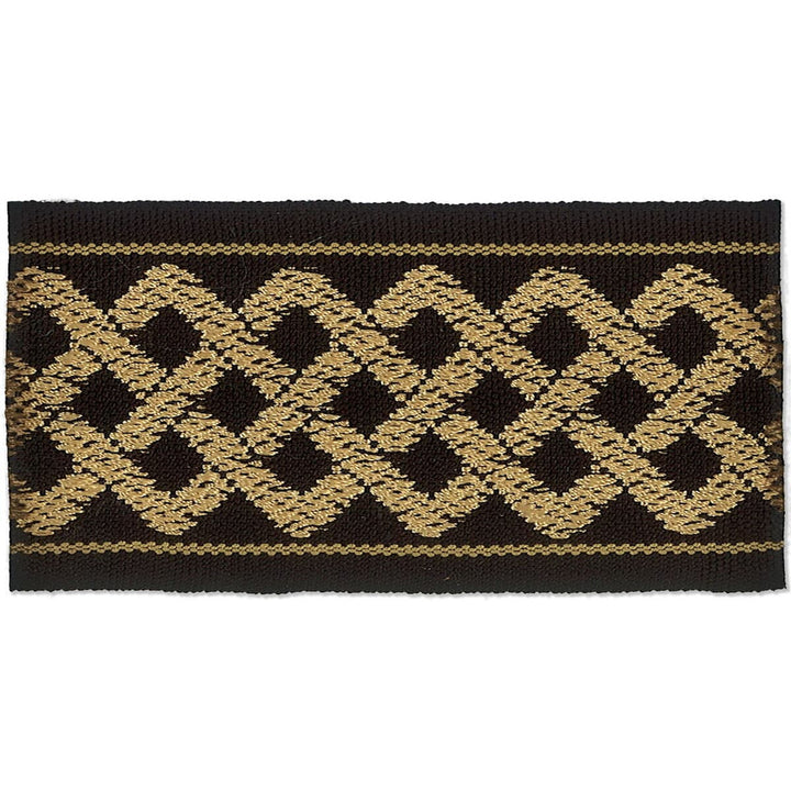 Aiden 6 Onyx by Stout Trim Stout Trim Aiden 6 OnyxTrim HARMONY TRIM 58%POL 42%SVI CHINA </p><p>Repeat: H: 0.000, V: 0.000 2 in - Fabric Carolina -