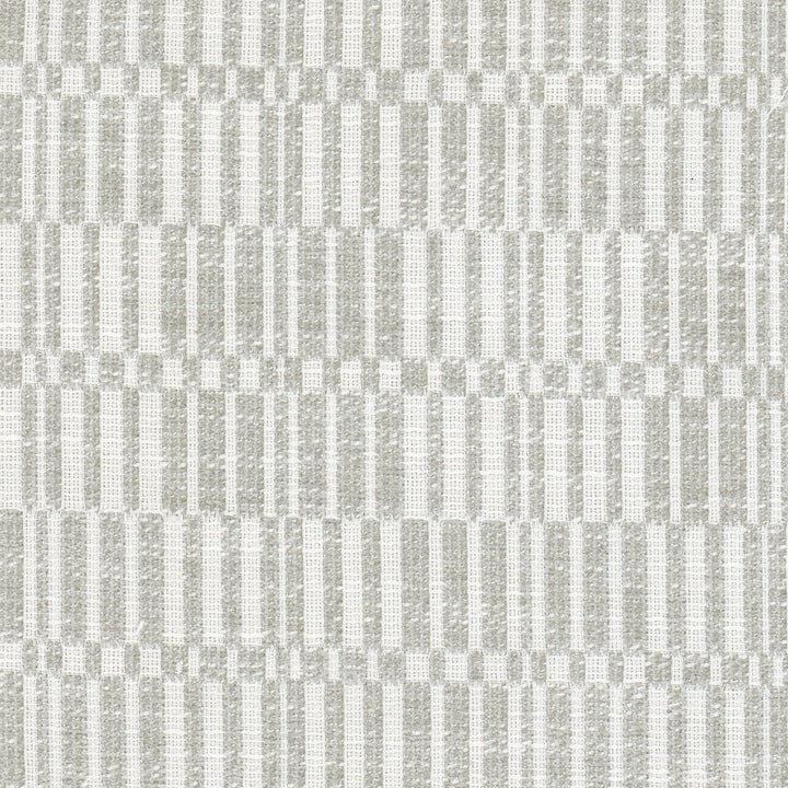 Akasha 4 Dove by Stout Designer Fabric LIVING IS EASY GREY/SLATE 90%POL 10%COT INDIA Horizontal: 4.500 and Vertical: 5.250 54 in - Swanky Fabrics -