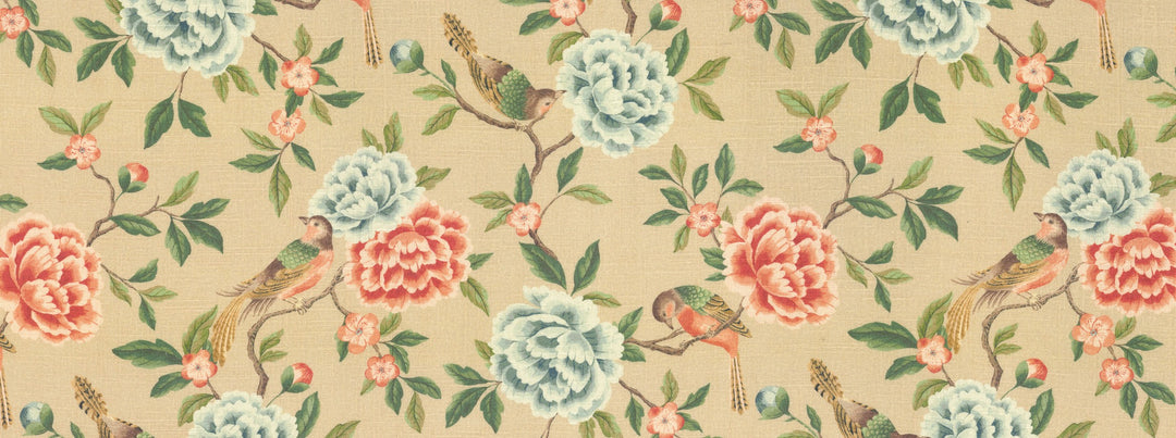 Alba Rose 196 Linen by Covington Designer Fabric