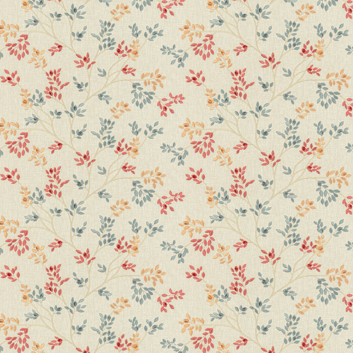 Alcot 2 Sienna by Stout Designer Fabric COMFORTABLE LIVING PETAL/PUNCH 52%COT 48%POL %PEMB INDIA MARTINDALE WEAR TEST (100 000 CIRCULAR RUBS) Horizontal: 17.250 and Vertical: 9.125 51.75 in - Swanky Fabrics -