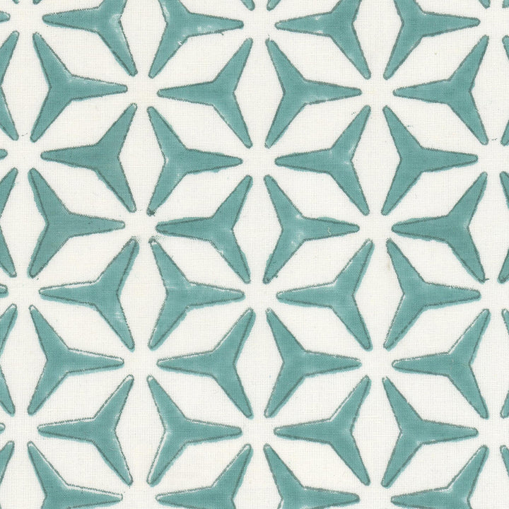 Alden 5 Lagoon by Aoc Designer Fabric THE ART OF COLOR WELL KEPT SECRET 54%LIN 46%COT INDIA FLAME RETARDANT-U.F.A.C. CLASS 1 CATB 117-2013 (WYZENBEEK 54 000 DOUBLE RUB WEAR TEST (HEAVY DUTY)) Horizontal: 1.875 and Vertical: 3.250 54 in - Swanky Fabrics -
