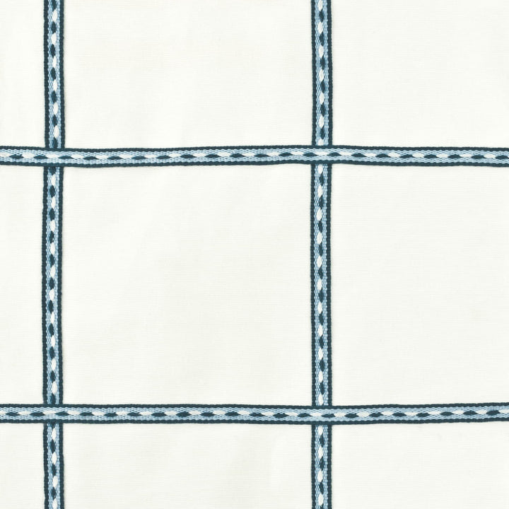 Alencon 3 Denim by Stout Designer Fabric COMFORTABLE LIVING BREEZE/INDIGO 100%COT %REMB INDIA CATB 117-2013 WYZENBEEK 5 000 DOUBLE RUB WEAR TEST Horizontal: 4 and Vertical: 4 52 in - Swanky Fabrics -