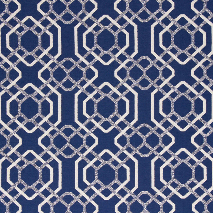 Alexandria Marine by Bella-Dura Designer Fabric  100% BELLA DURA POLYOLEFIN USA 70000 H: 6.875'' V: 6.75'' 55''  - Swanky Fabrics -