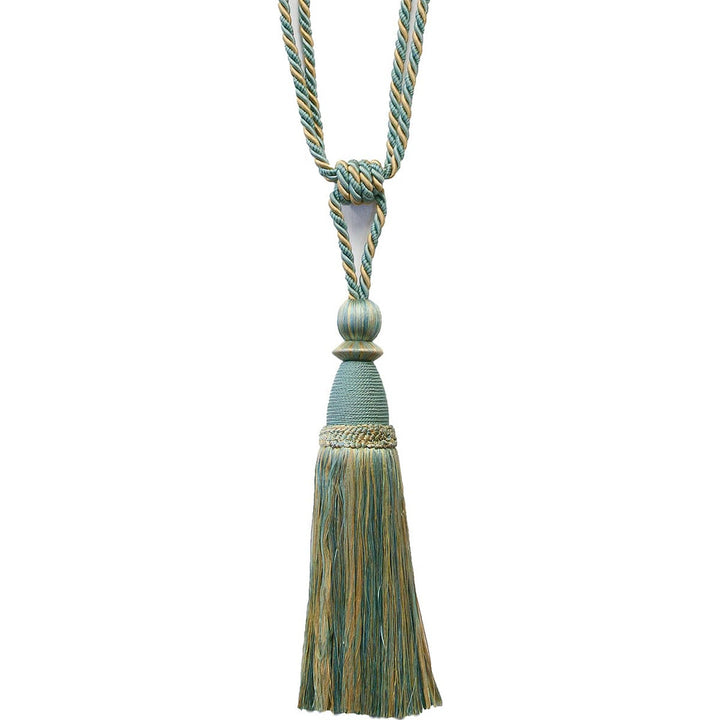 Alhambra 22 Seashore by Stout Designer Trim ART OF DESIGN TRIM-2 TASSEL FRINGE 85%SVI 15%COT CHINA Horizontal: 0 and Vertical: 0 12 in - Swanky Fabrics -