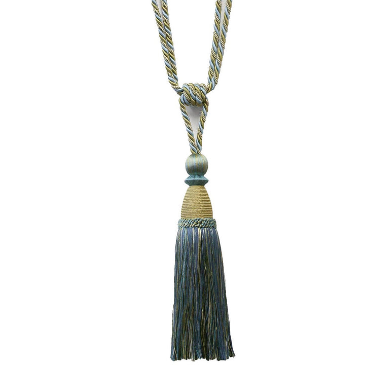 Alhambra 23 Marine by Stout Designer Trim ART OF DESIGN TRIM-2 TASSEL FRINGE 85%SVI 15%COT CHINA </p><p>Repeat: 0 12 in - Swanky Fabrics -