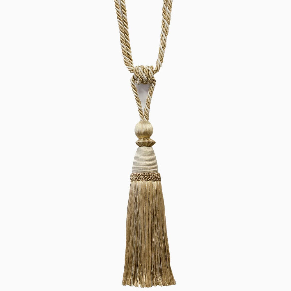 Alhambra 24 Sand by Stout Designer Trim ART OF DESIGN TRIM-2 TASSEL FRINGE 85%SVI 15%COT CHINA </p><p>Repeat: 0 12 in - Swanky Fabrics -