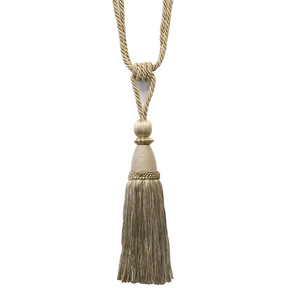 Alhambra 25 Jute by Stout Designer Trim ART OF DESIGN TRIM-2 TASSEL FRINGE 85%SVI 15%COT CHINA Horizontal: 0 and Vertical: 0 12 in - Swanky Fabrics -