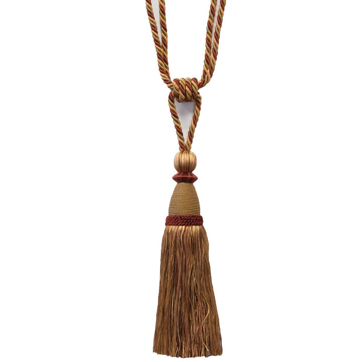 Alhambra 33 Rosewood by Stout Designer Trim ART OF DESIGN TRIM-2 TASSEL FRINGE 85%SVI 15%COT CHINA </p><p>Repeat: 0 12 in - Swanky Fabrics -