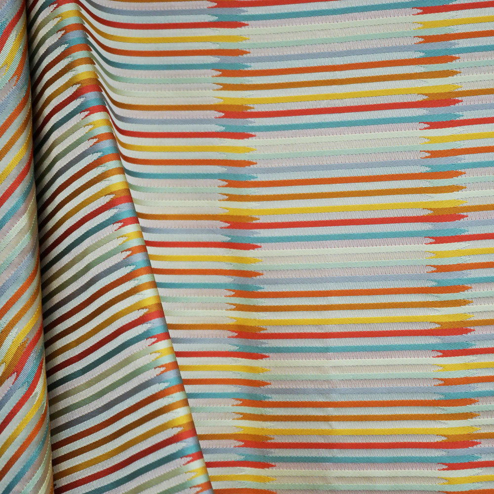 ALOHA 25SJ101 by JF Designer Fabric JF Studio 100% Silk China  Horizontal: 9.5 and Vertical: 2.5 57  - Swanky Fabrics -