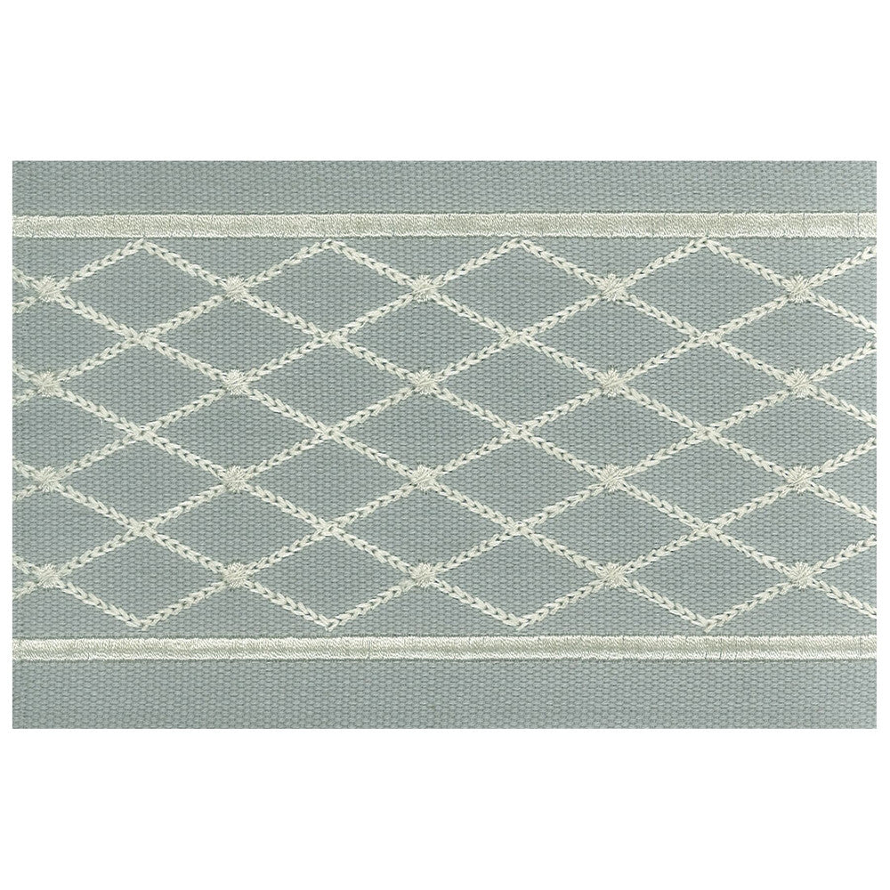 Aloof 3 Pewter by Stout Designer Trim ILLUMINATION TRIM 100%COT 100%SVT INDIA Horizontal: 1.250 and Vertical: 0.000 4 in - Swanky Fabrics -