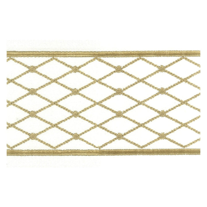 Aloof 5 Mica by Stout Trim Stout Trim Aloof 5 MicaTrim ILLUMINATION TRIM 100%COT 100%SVT INDIA </p><p>Repeat: H: 1.250, V: 0.000 4 in - Fabric Carolina -