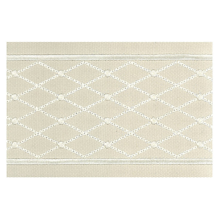 Aloof 6 Natural by Stout Trim Stout Trim Aloof 6 NaturalTrim ILLUMINATION TRIM 100%COT 100%SVT INDIA </p><p>Repeat: H: 1.250, V: 0.000 4 in - Fabric Carolina -