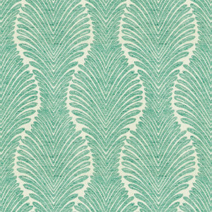 Alphabet 1 Lagoon by Stout Designer Fabric