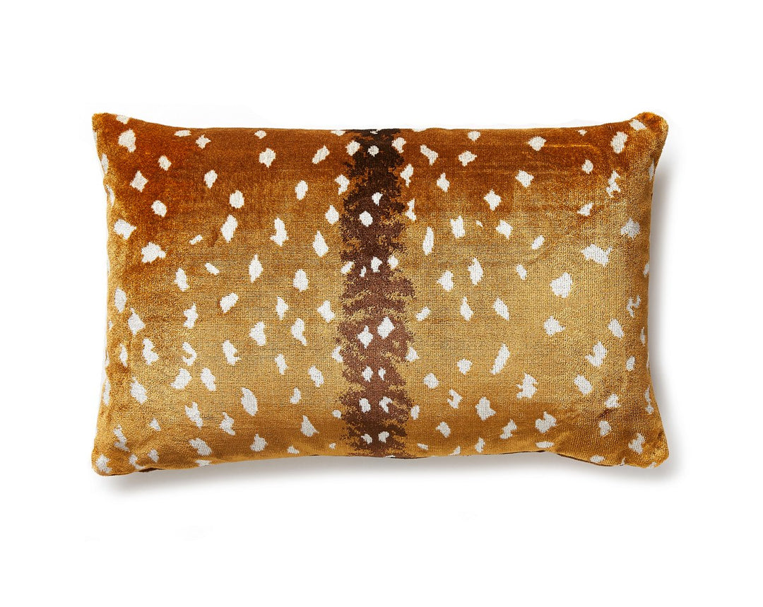 Antelope Pillow 14 X 22 - Tawny ALLBOHEPILL0002 by Scalamandre Designer Pillow