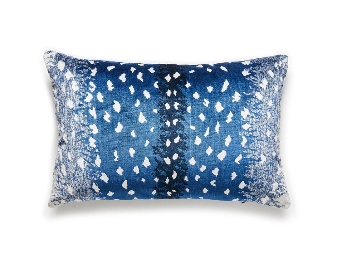 Antelope Pillow 14 X 22 - Midnight ALLBOHEPILL0004 by Scalamandre Designer Pillow