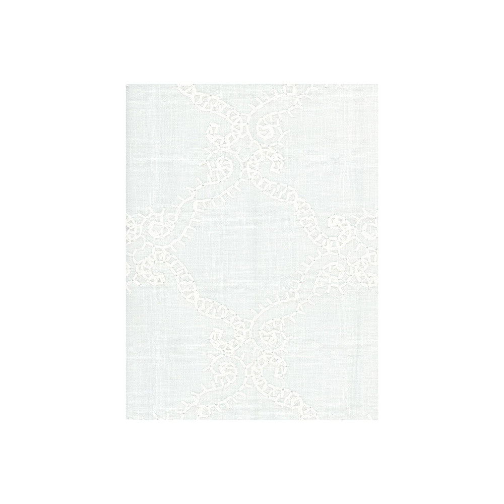 Seahorse Ecru by Kravet Couture Designer Fabric ANDREW MARTIN HARBOUR COTTON - 65%;POLYESTER - 35% India - Horizontal: 6.75 and Vertical: 6.25 55.1 - Swanky Fabrics -