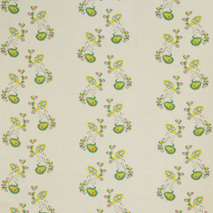 Psycho Sprig Tropical Yellow by Kravet Couture Fabric Kravet Couture Fabric Psycho Sprig Tropical YellowFabric ANDREW MARTIN KIT KEMP VISCOSE - 67%;LINEN - 33% United Kingdom </p><p>Repeat: H: 7, V: 8.5 54.5 - Fabric Carolina -