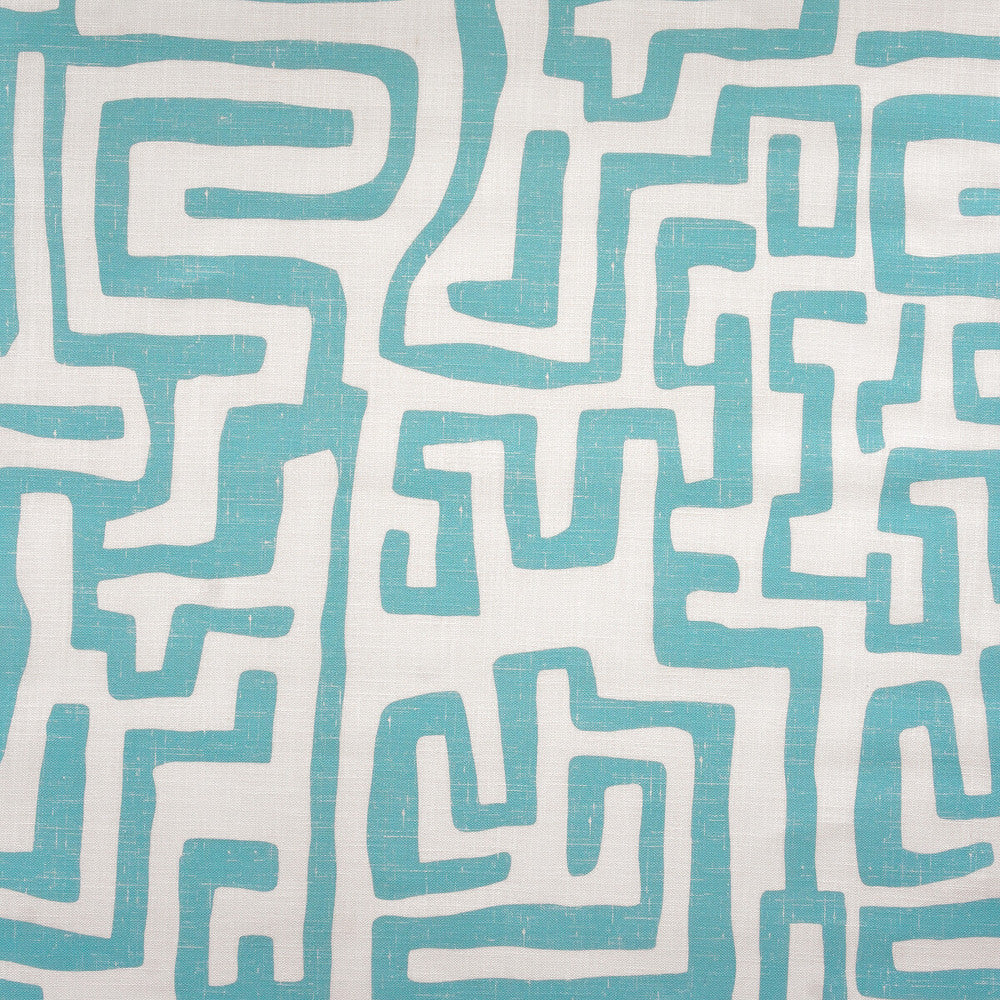 Reef Outdoor Lagoon by Kravet Couture Designer Fabric ANDREW MARTIN THE GREAT OUTDOORS POLYESTER - 100% United Kingdom HEAVY Horizontal: 27 and Vertical: 27 53.94 - Swanky Fabrics -