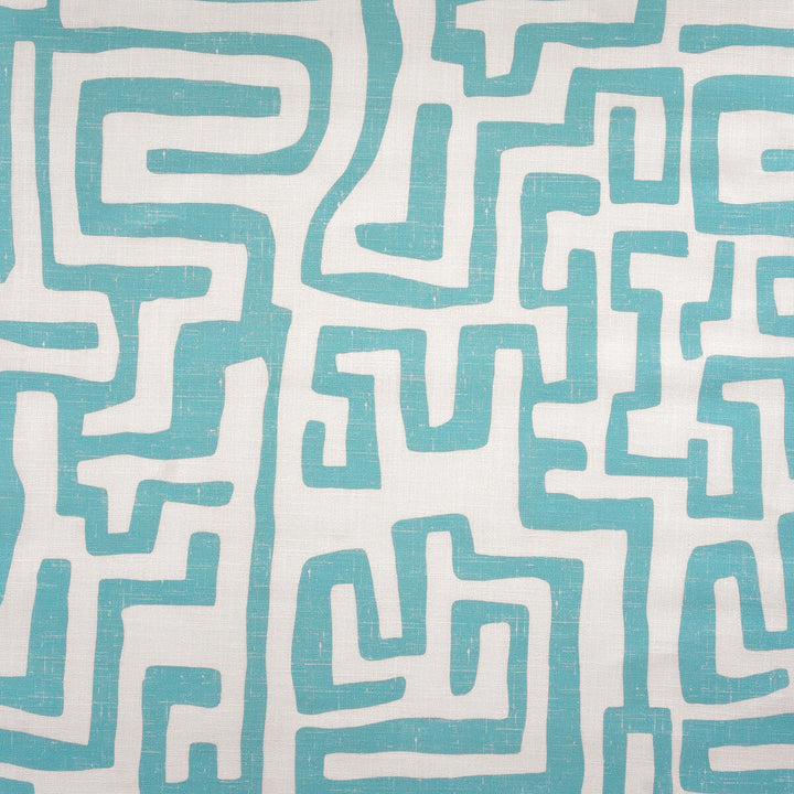 Reef Outdoor Lagoon by Kravet Couture Designer Fabric ANDREW MARTIN THE GREAT OUTDOORS POLYESTER - 100% United Kingdom HEAVY Horizontal: 27 and Vertical: 27 53.94 - Swanky Fabrics -