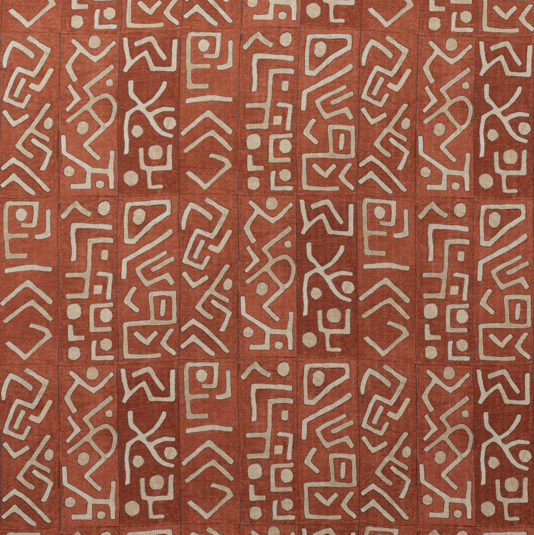 Ashanti - Brick AM100481.1216.0 by Kravet Couture Designer Fabric