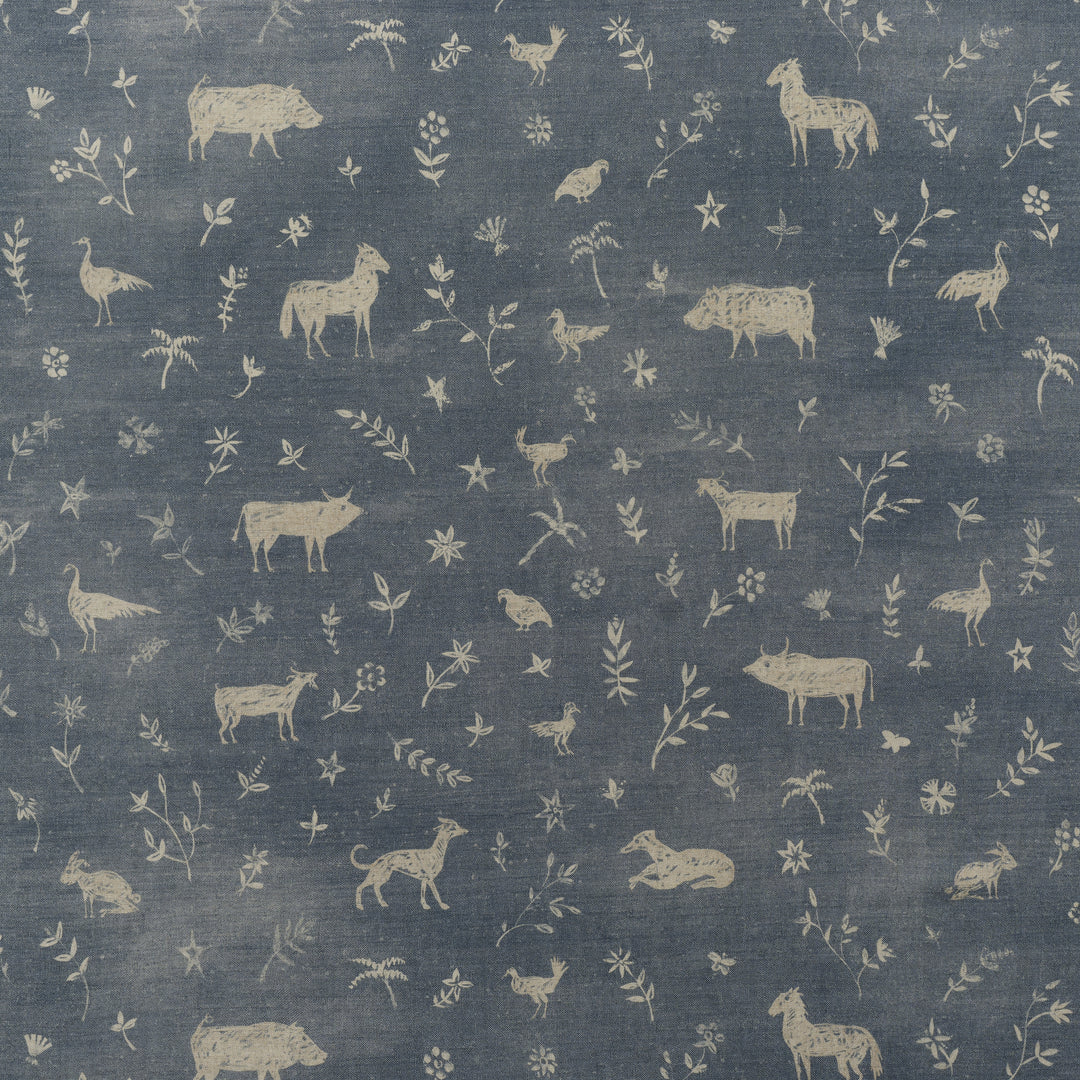Avebury - Denim AM100483.5.0 by Kravet Couture Designer Fabric