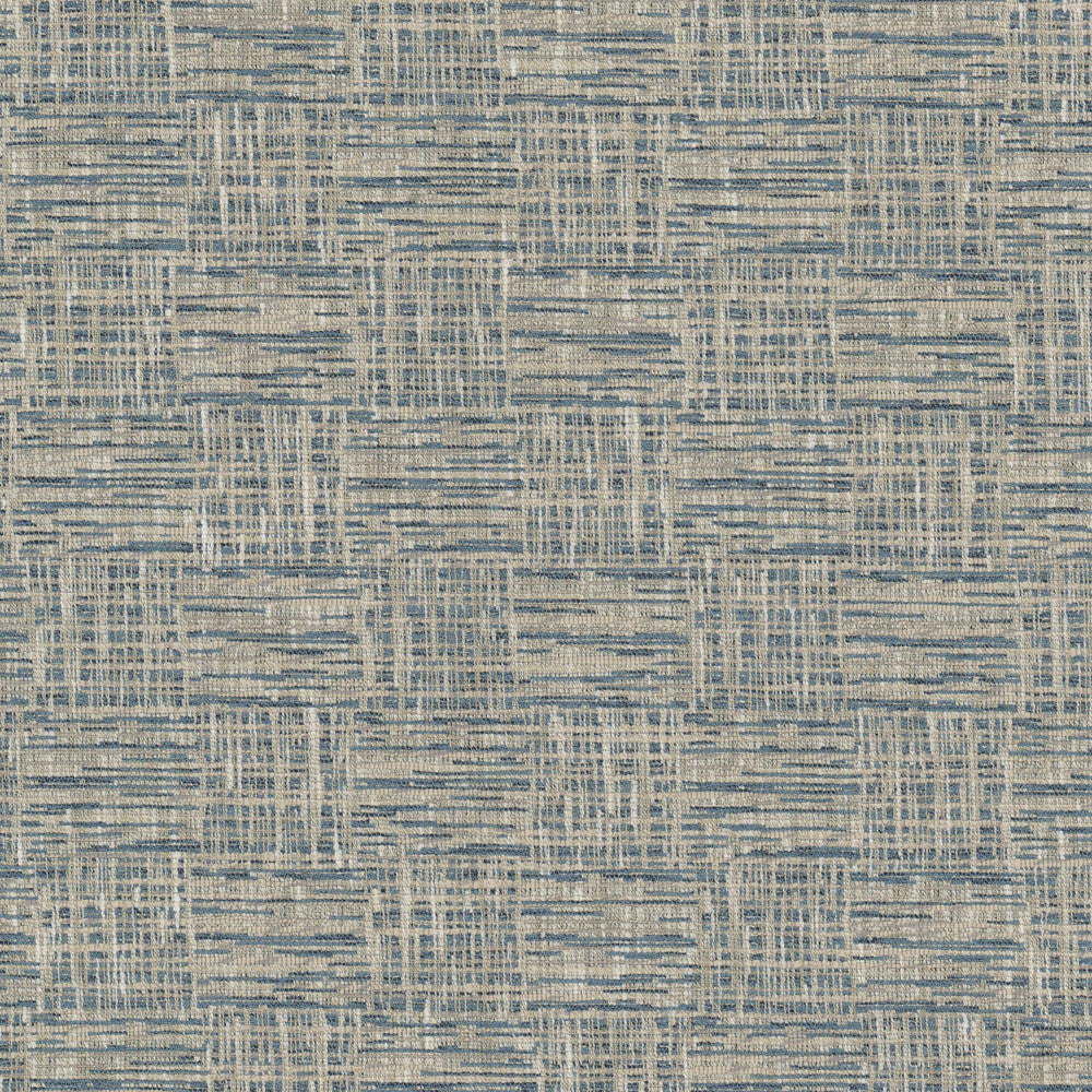 Amazement 2 Wedgewood by Stout Designer Fabric RAINBOW LIBRARY CADET/INDIGO 68%POL 32%COT INDIA Horizontal: 13.500 and Vertical: 6.500 54 in - Swanky Fabrics -