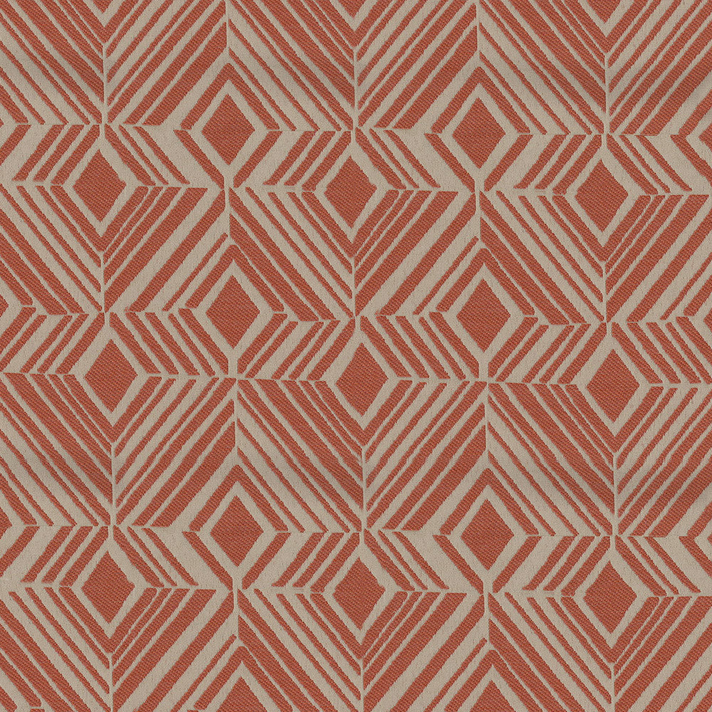 Aspire 44 Tangerine by Endurepel Designer Fabric 100% Polyester China 100,000 Double Rubs (Wyzenbeek) </p><p>Repeat: Horizontal: 7.8" (20.0 cm) Up the Roll and Vertical: 4.8" (12.2 cm) Across the Roll 57" (144 cm) - Swanky Fabrics -