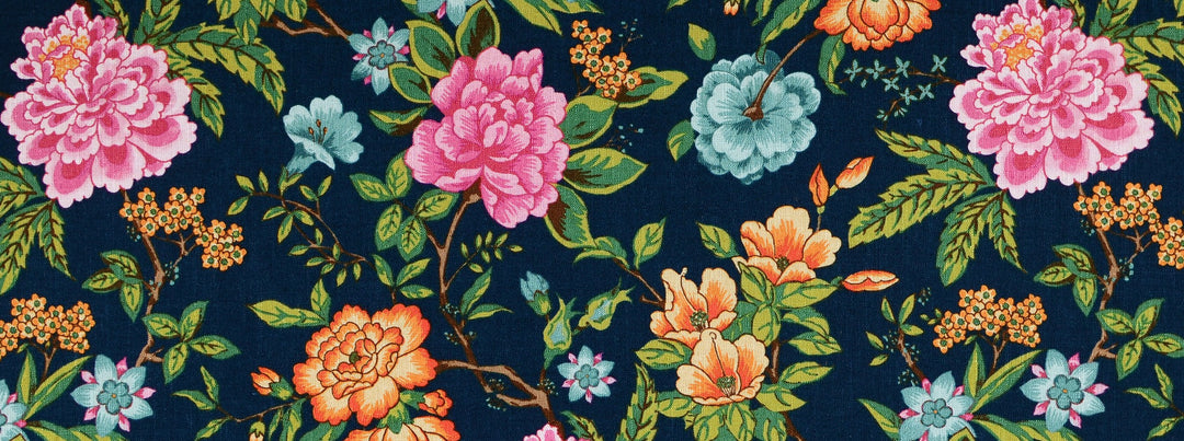 Amesbury 555 Classic Navy by Covington Designer Fabric