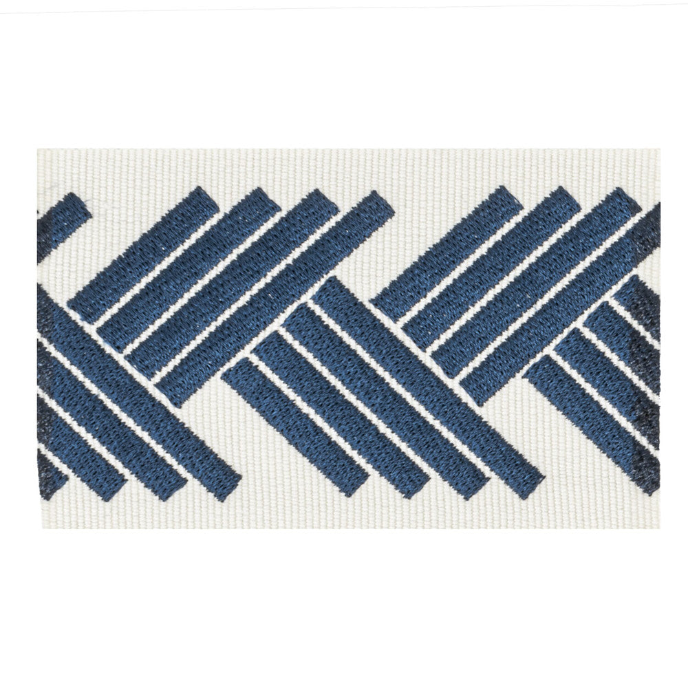 Amhearst 1 Blueberry by Stout Trim Stout Trim Amhearst 1 BlueberryTrim VISIONS OF COLOR TRIM CHINA </p><p>Repeat: H: 2.750, V: 0.000 2.5 in - Fabric Carolina -