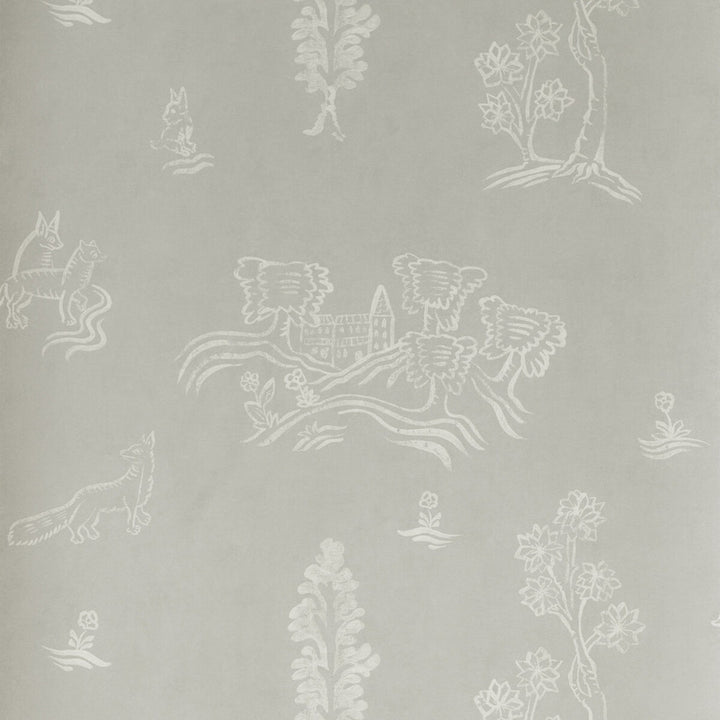 Wychwood Before Dawn by Kravet Couture Designer Wallcovering ANDREW MARTIN KIT KEMP WOOD PULP - 45%;BINDER - 20%;MINERAL FILLERS - 20%;POLYESTER - 15% United Kingdom Horizontal: 8 and Vertical: 7 20.5 - Swanky Fabrics -