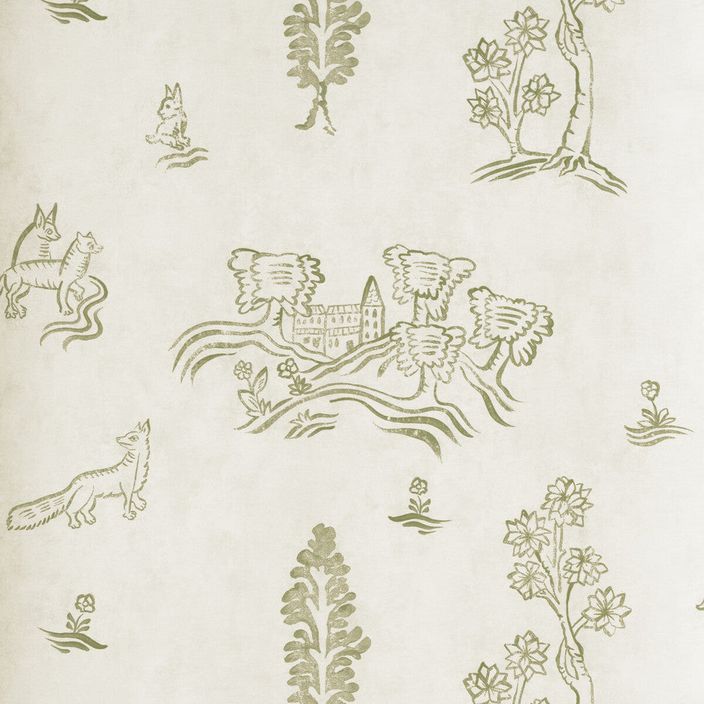 Wychwood Basil Green by Kravet Couture Wallcovering Kravet Couture Wallcovering Wychwood Basil GreenWallcovering ANDREW MARTIN KIT KEMP WOOD PULP - 45%;BINDER - 20%;MINERAL FILLERS - 20%;POLYESTER - 15% United Kingdom </p><p>Repeat: H: 8, V: 7 20.5 - Fabric Carolina -