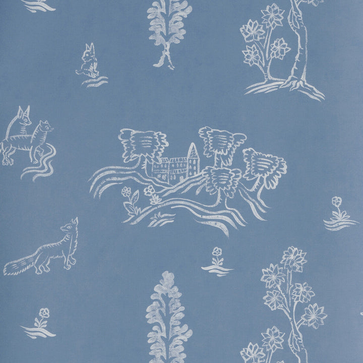 Wychwood Happy Blue by Kravet Couture Wallcovering Kravet Couture Wallcovering Wychwood Happy BlueWallcovering ANDREW MARTIN KIT KEMP WOOD PULP - 45%;BINDER - 20%;MINERAL FILLERS - 20%;POLYESTER - 15% United Kingdom </p><p>Repeat: H: 8, V: 7 20.5 - Fabric Carolina -