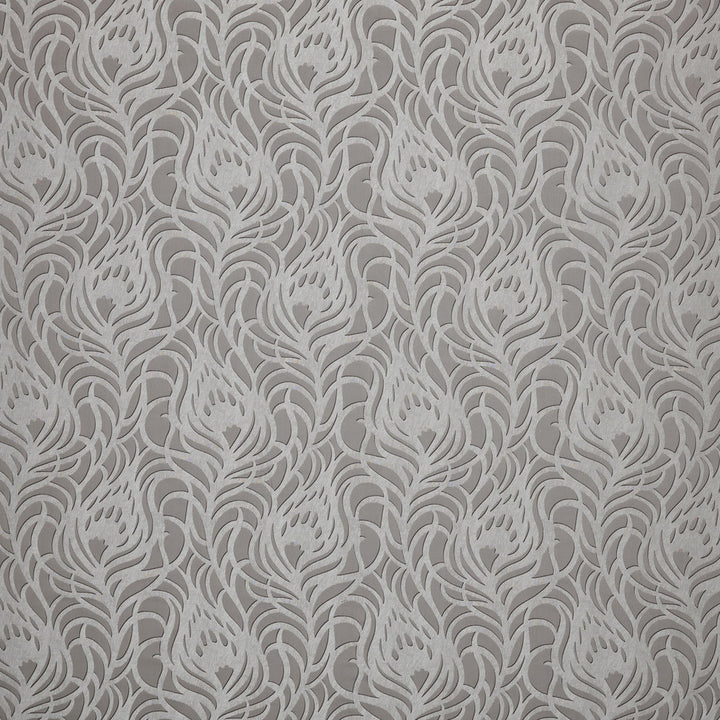 Angelica 3 Pewter by Marcus William Designer Fabric KAI/MARCUS WILLIAM ILLUSION 61%POL 39%COT INDIA Horizontal: 13.375 and Vertical: 17.000 55 in - Swanky Fabrics -